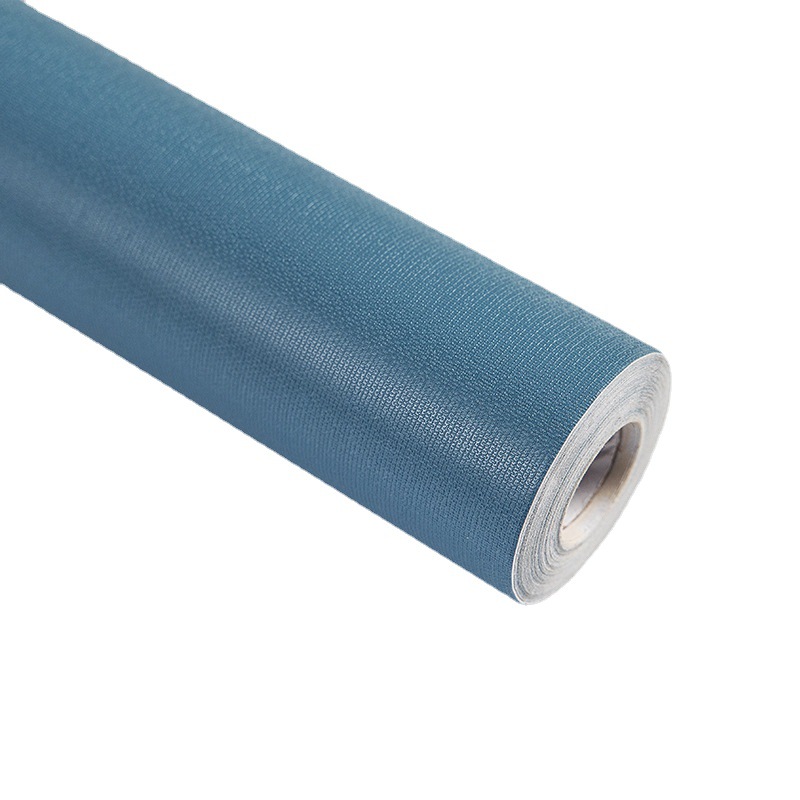 PVC Bedroom Plain Wallpaper Self-adhesive Thickened wallpaper Background Wall Stickers Dormitory Rental Room Self-adhesive Wallpaper