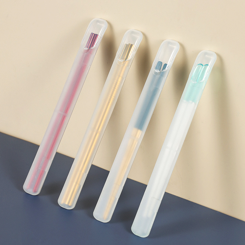 Коробка для палочек 304 из нержавеющей стали, креативная, для одного человека, портативные деревянные палочки