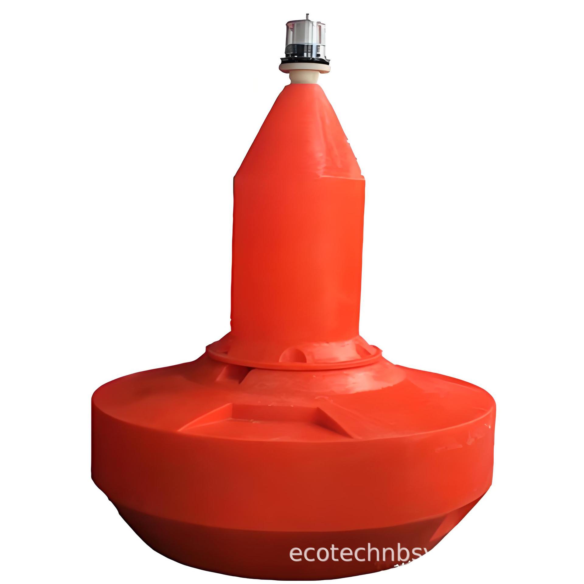 Navigation Buoy Polyethylene Buoy Water Float Marine Inland Waterway Buoy Light Navigation Aid Facility