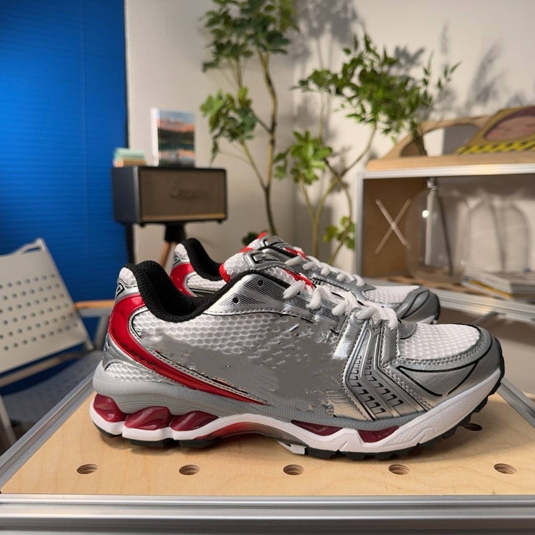 Foreign Trade Cross-Border K14 Outdoor Retro Trendy Versatile Fabric Synthetic Leather Cushioning Casual Running Shoes Kayan14