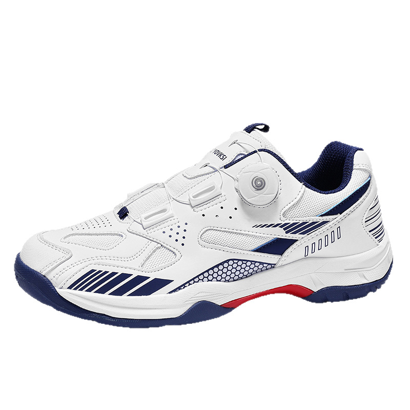 Badminton Shoes 2025 New Lightweight Non-Slip Wear-Resistant Shock Absorbing Sports Shoes Men's Training Tennis Shoes Wholesale