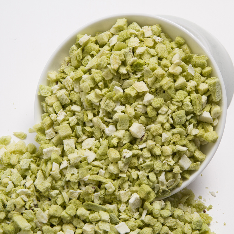 Factory bulk wholesale freeze-dried kiwi fruit diced casual snack baking dessert add raw materials dried kiwi fruit