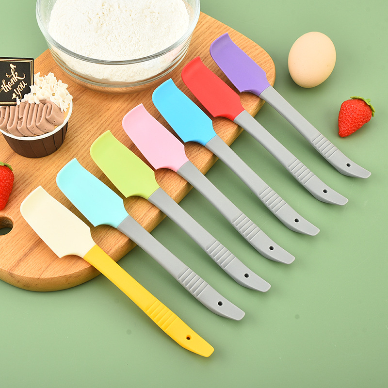 Силиконовая лопатка пищевого класса, скребок для хлеба и джема, лопатка для крема, оптовые принадлежности для выпечки