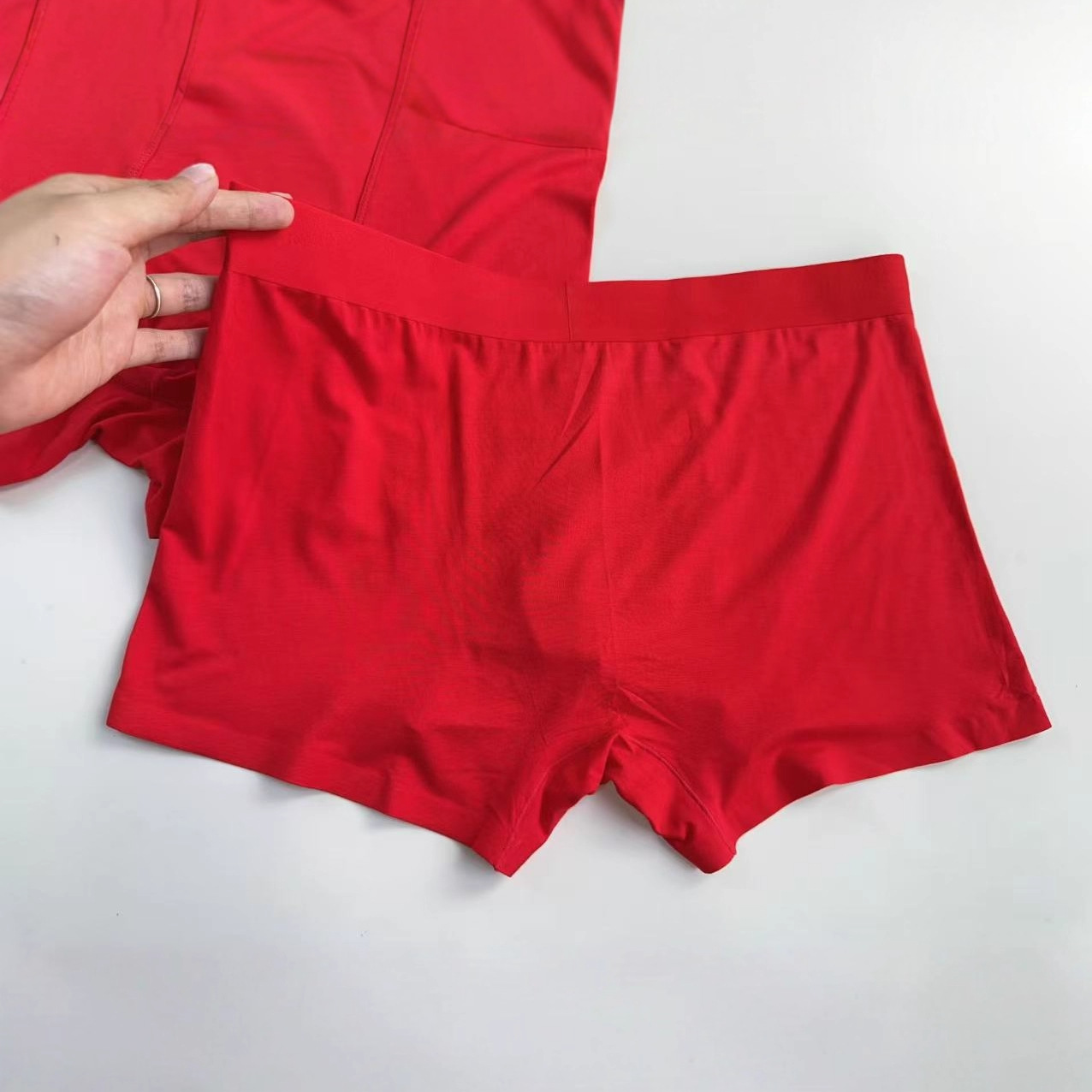 9251 # Free Shipping for the Year of Your Birth Year, Red 60-Count Modal Seamless Men's Boxer Briefs Supply