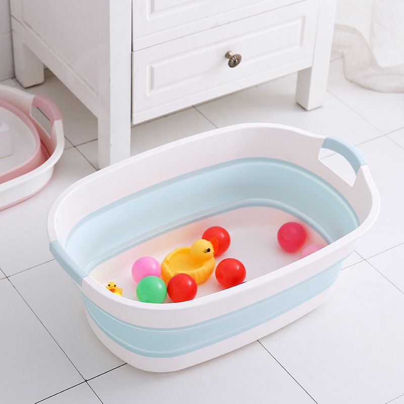 Dog bath tub cat pet Teddy French bucket small dog puppy bath tub foldable pet tub