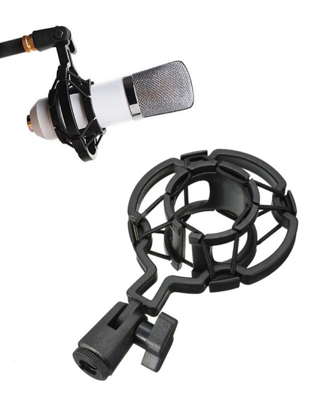 Microphone Microphone Anti-vibration Frame Bracket Accessories Condenser Microphone Anti-spray Net