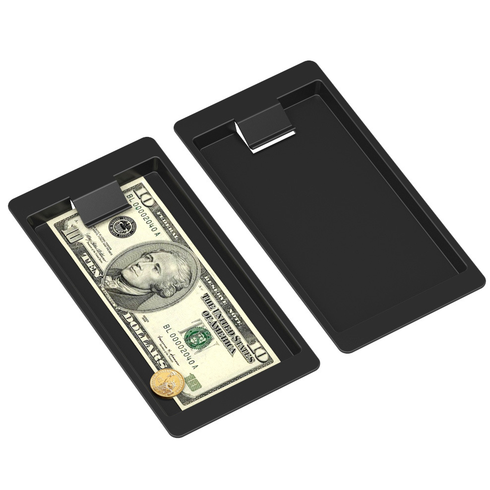 20 * 10CM plastic coin tray coin tray storage tray Bill tray bill holder money tray