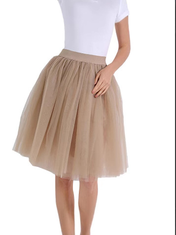 Cross-Border Popular European and American Adult Tutu Pleated Tutu Skirt A-Line Mesh Skirt Multi-Layer Mesh Skirt Fairy Spirit