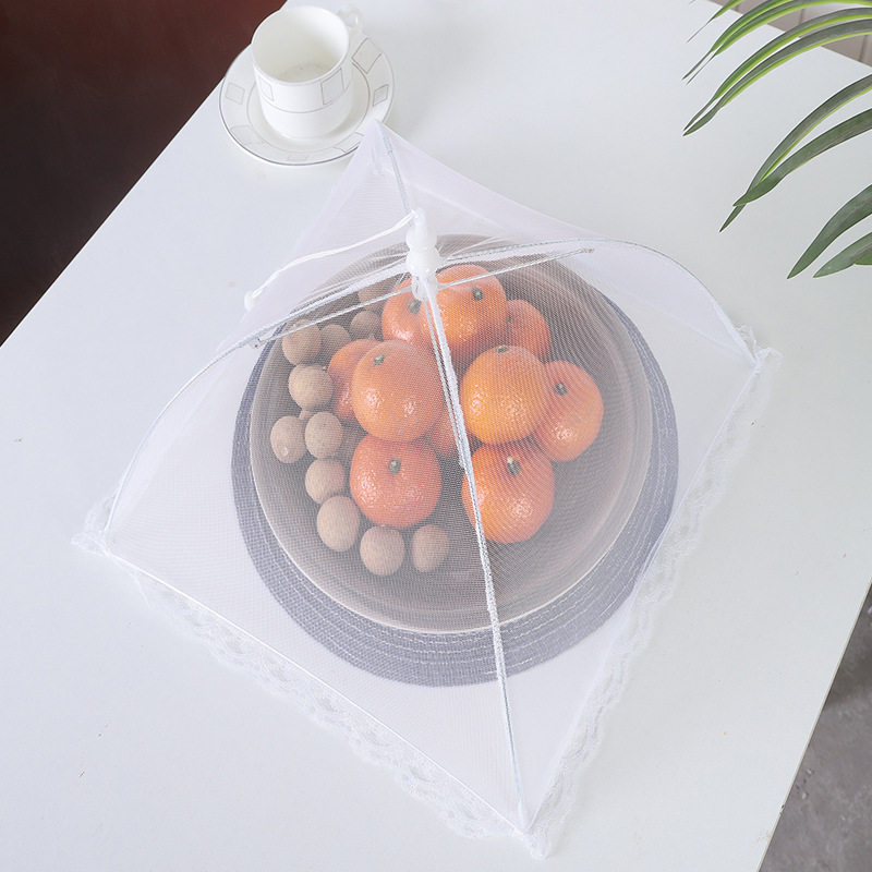 Cross-border Amazon Folding Vegetable Cover Food Cover Anti-fly Kitchen Household Anti-mosquito Cover Home Explosion Dust Cover