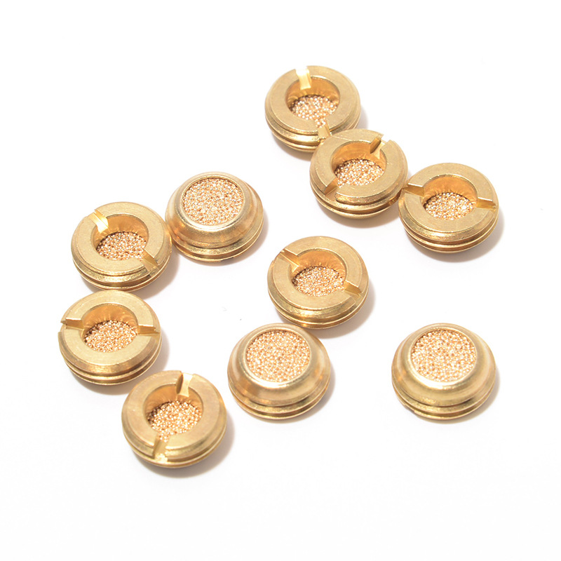 Pneumatic Inner Muffler, Slotted Threaded Silencer, Pneumatic Solenoid Valve, Dust-Proof and Noise-Reducing Filter, Pneumatic Components