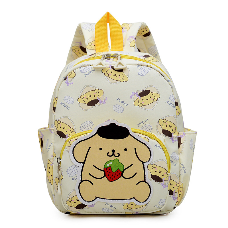 New Cartoon Children's School Bag Kuromi Pacha Dog Backpack Cute Primary School Student Kindergarten Small Backpack Wholesale