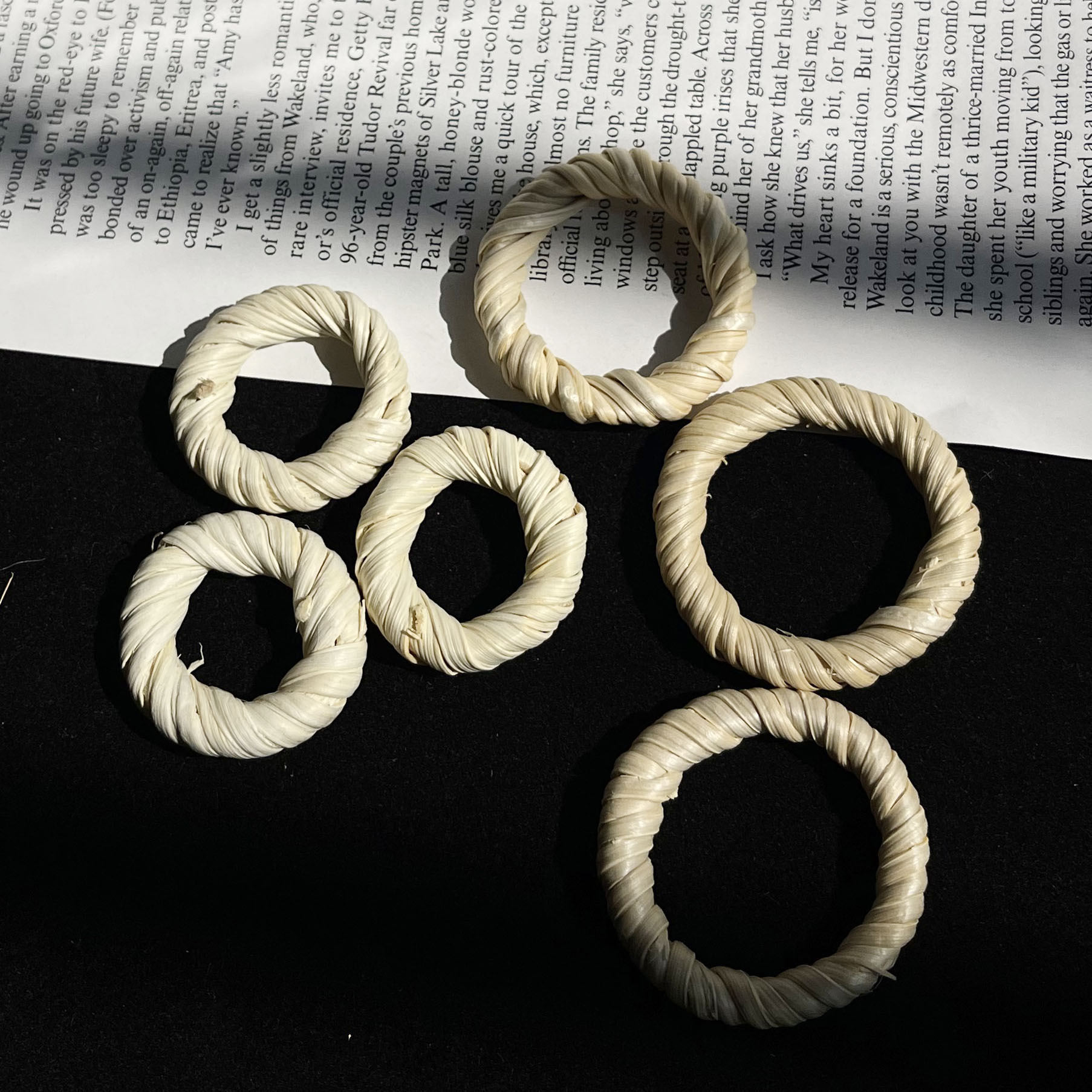 DIY бамбуковые серьги, аксессуары для рукоделия