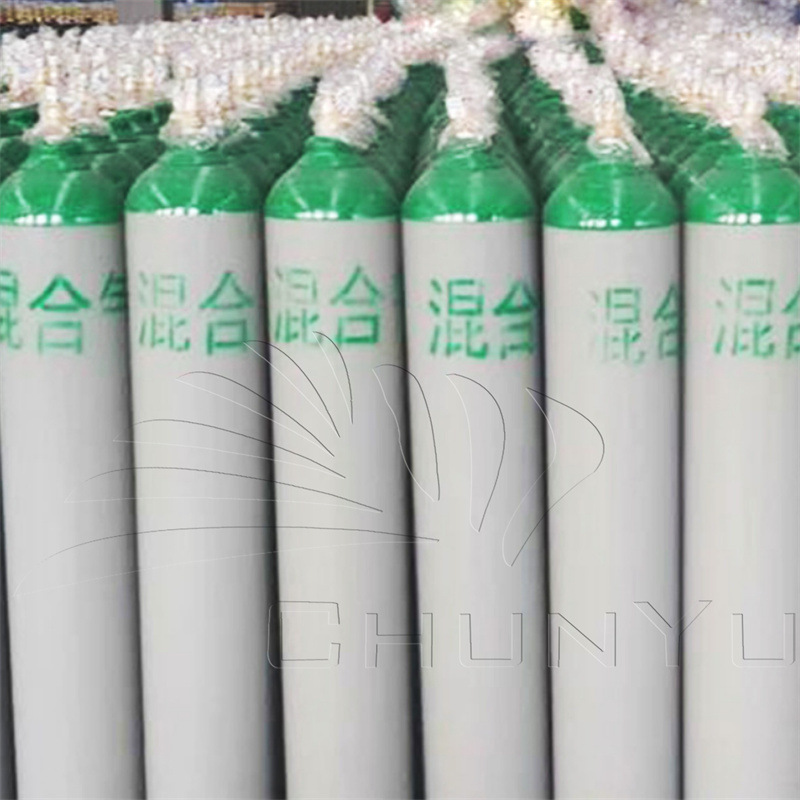 New Spot Hydrogen and Argon Mixed Gas Seamless Cylinder Standard Substance Renewable Gas Argon and Hydrogen Mixed Gas Wholesale