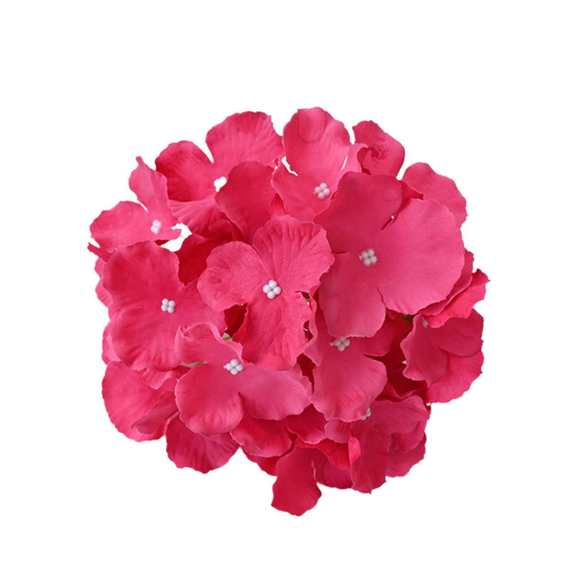 Artificial Hydrangea DIY Flower Heads 27 for Wedding Scene Decoration, Wedding Decoration, Photography Bouquet Wholesale, Aisle Flower Arrangement Wreath
