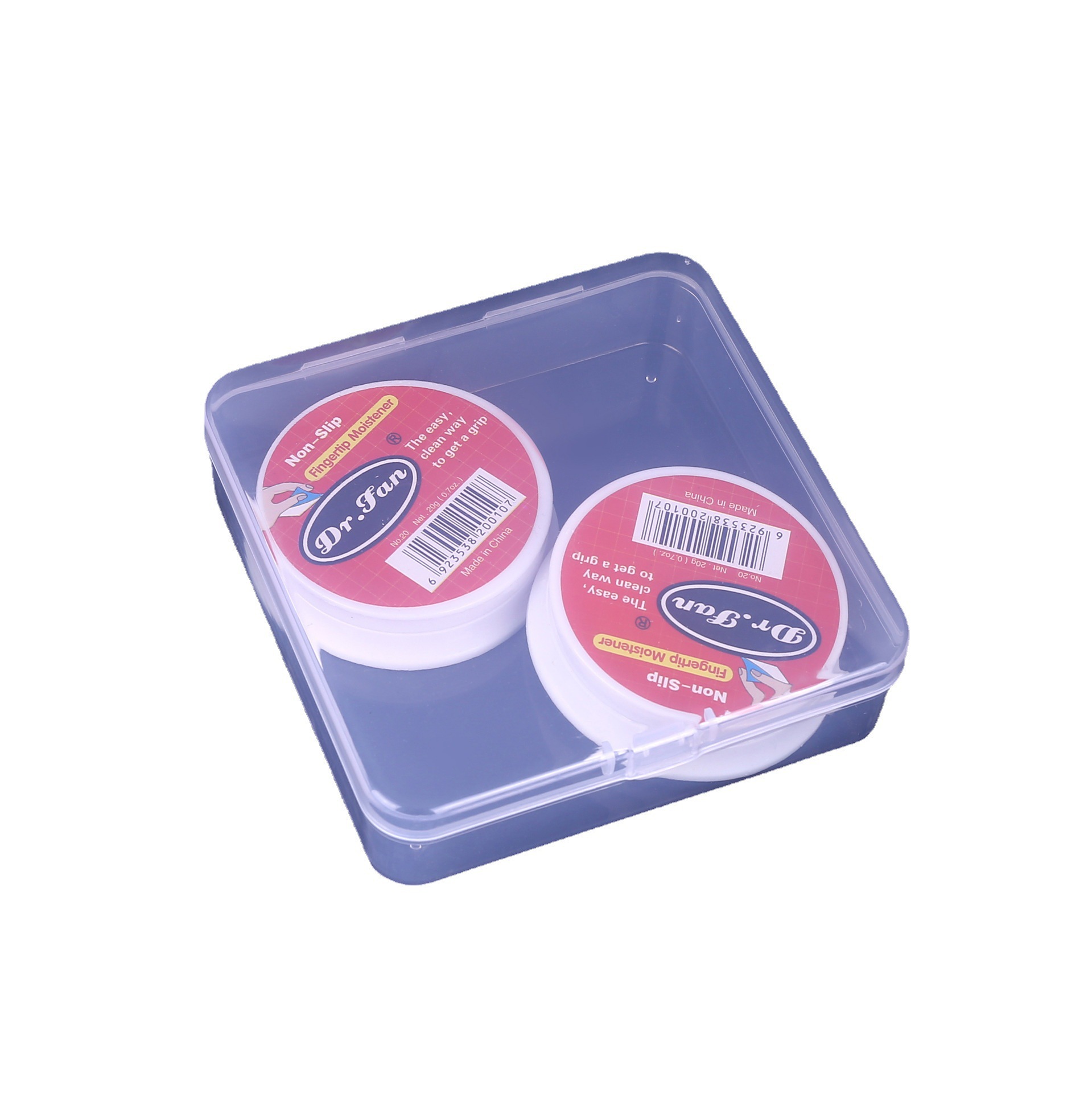 Factory Spot Pp Box Jewelry Storage Box Transparent Plastic Flip Storage Box Parts Storage Packaging Box Small Box