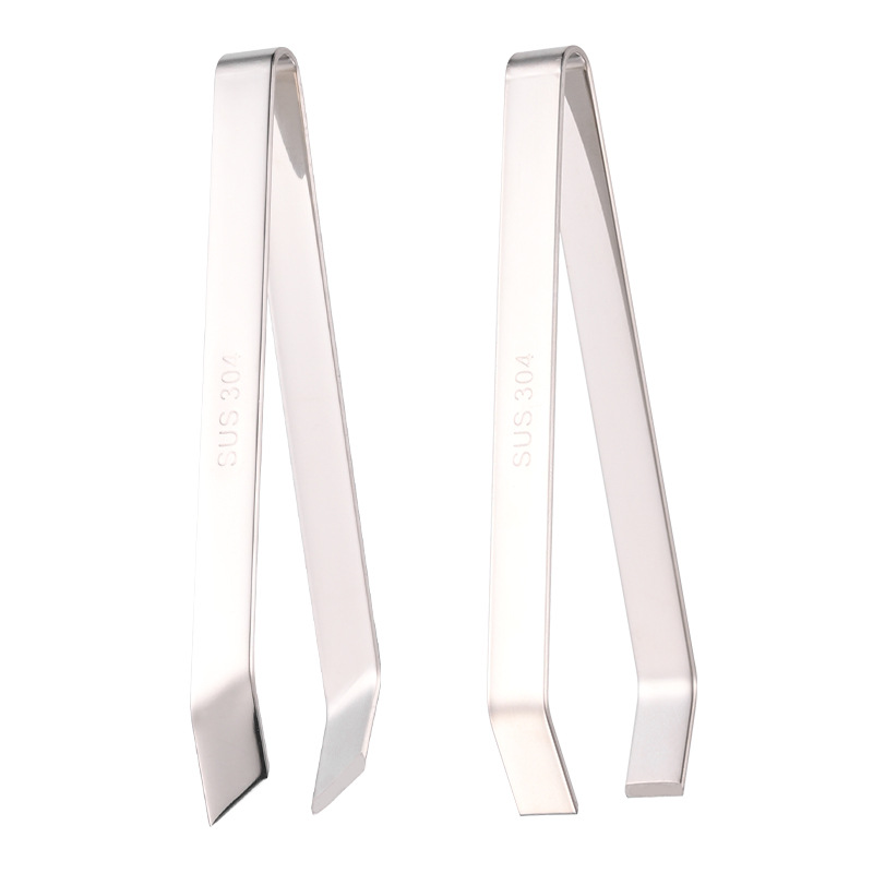Thickened stainless steel pig feather clip plucker chicken feather duck feather household fish bone clip fish bone clip plucking pliers forceps
