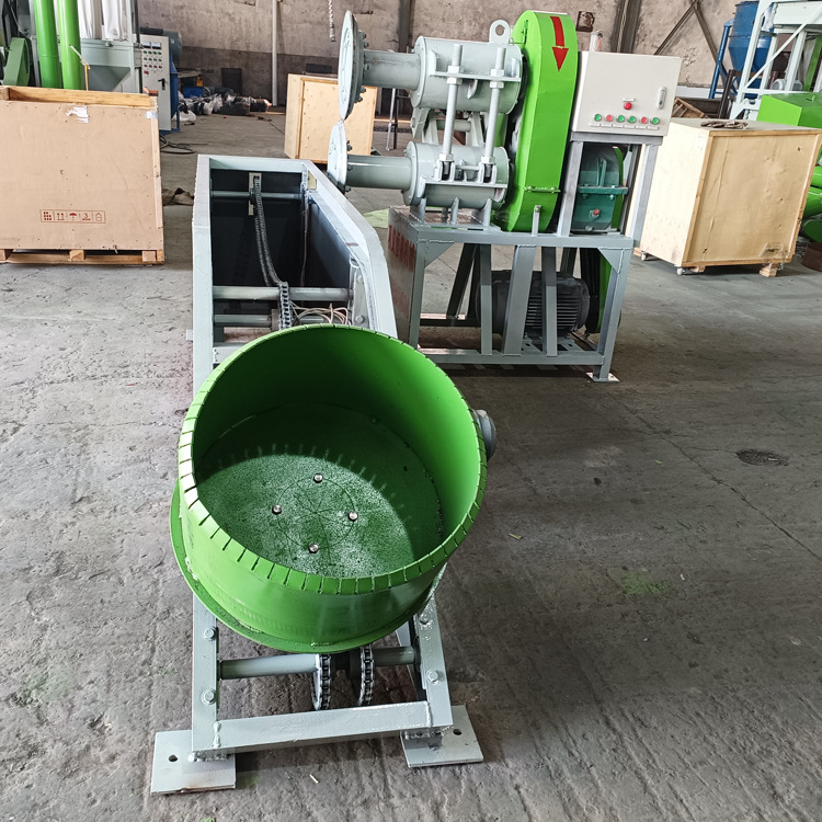 Hengde Automatic Double-Sided Cutting Machine Waste Tire Rubber Steel Wire Decomposition Equipment Save Time and Effort