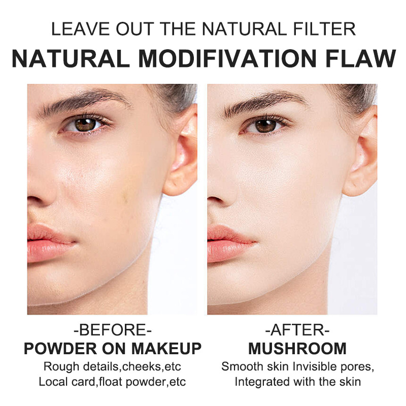 Cross-Border Foreign Trade Mushroom Head Air Cushion Beauty Cream Concealer Light Breathable Brightening Skin Color Wholesale