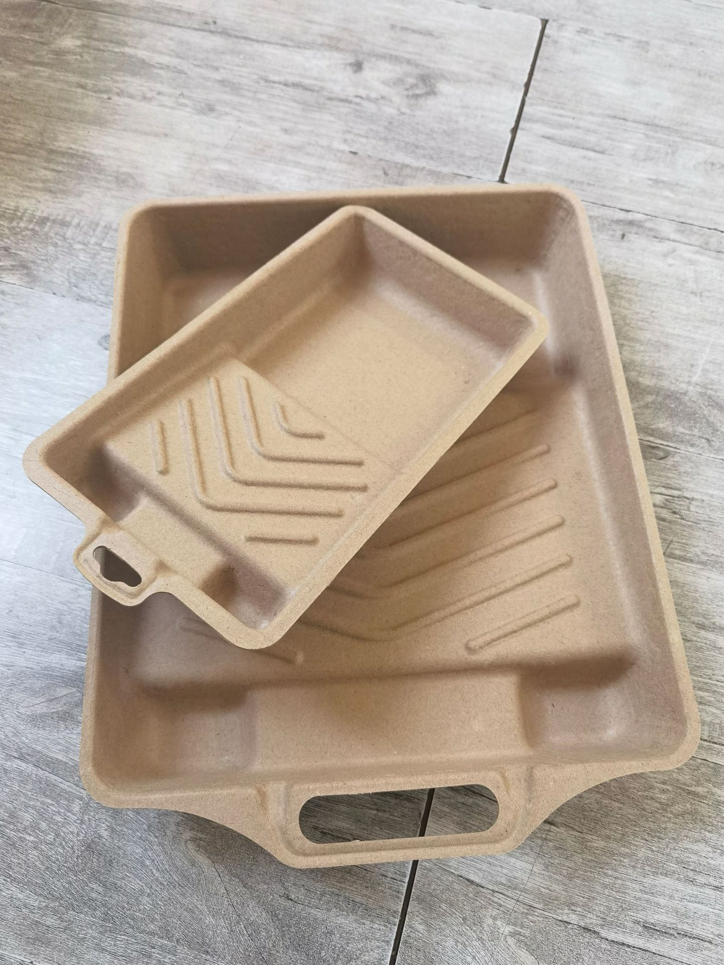 Индивидуальный лоток для кистей, экологически чистый, водонепроницаемый и биодеградируемый, фабричная упаковка