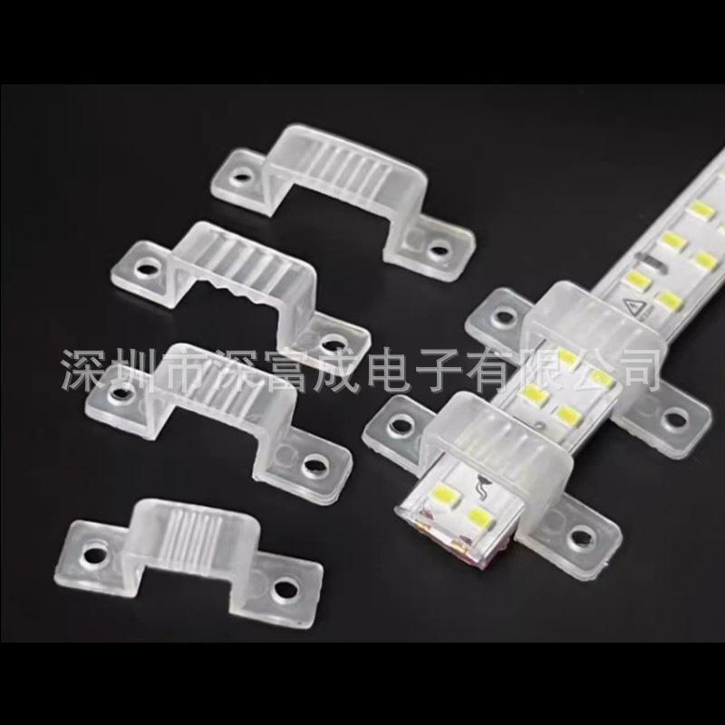 LED lamp with buckle RGB drop clip 5050 lamp with fixing buckle 10mm waterproof lamp with clip