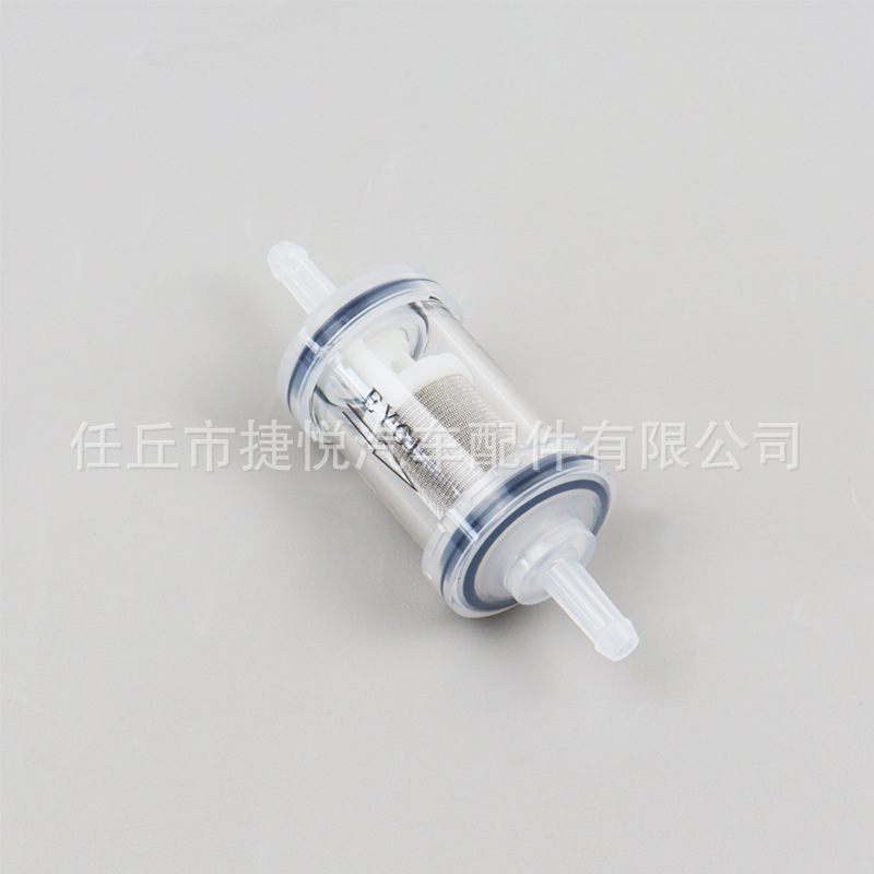 Transparent oil filter parking heater accessories removable and washable plastic steel mesh transparent oil filter firewood heating filter element filter