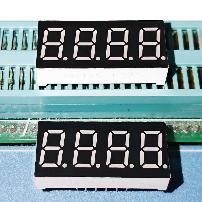 Factory direct supply 0.36 inch 4 digital tube bright red 3641AS total Yin 3461BS total Yang