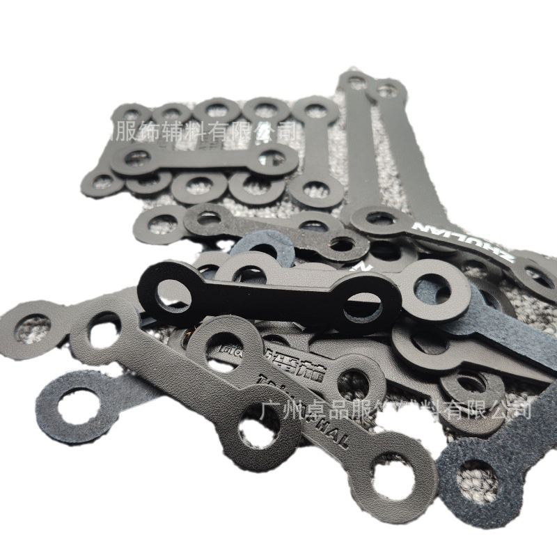 Factory Direct Sale of Pu Leather Zipper Pulls with Logo, Garment Accessories, Custom Leather Tags and Zipper Labels