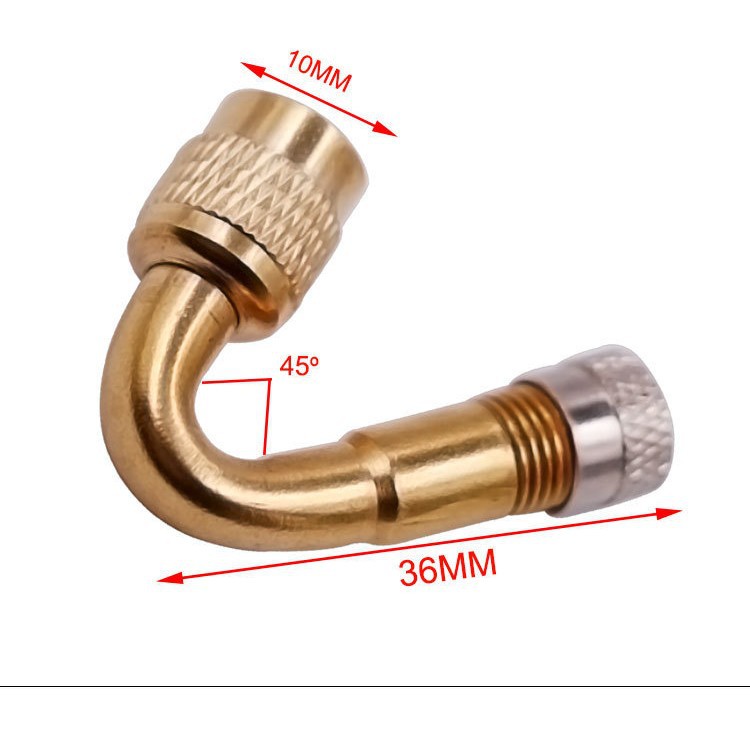 ##ll Inflatable nozzle multi-function extension nozzle elbow double inner tire valve extension pipe inflator