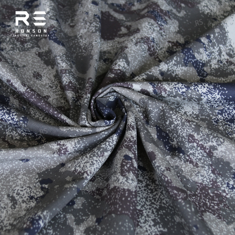 New city starry sky dandruff camouflage polyester cotton with conductive silk anti-infrared fabric island reef clothing clothing clothing and hat fabric