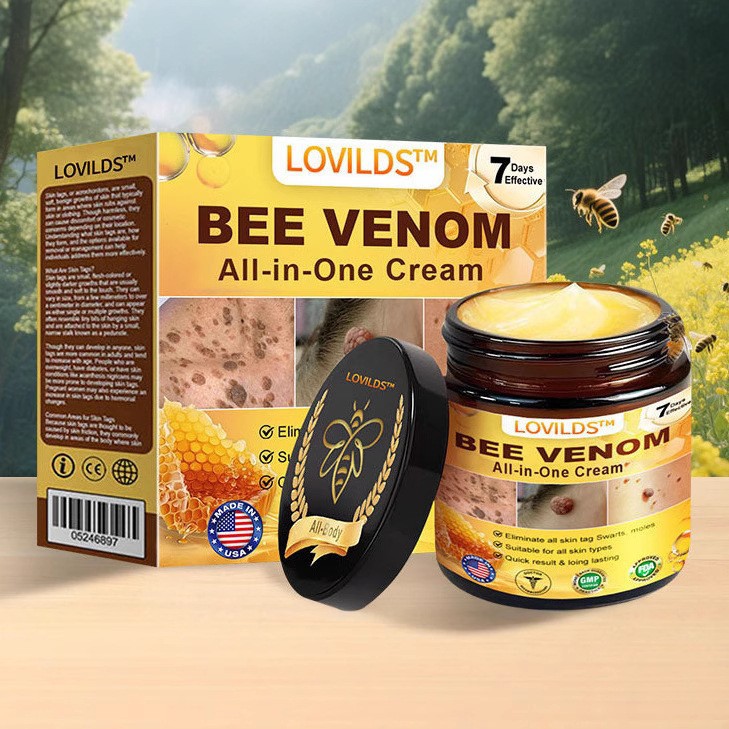 Cross-Border 30ml Bee Venom Skin Care Cream Body Skin Cleansing Keyou Smoothing Skin Bee Venom Care Cream
