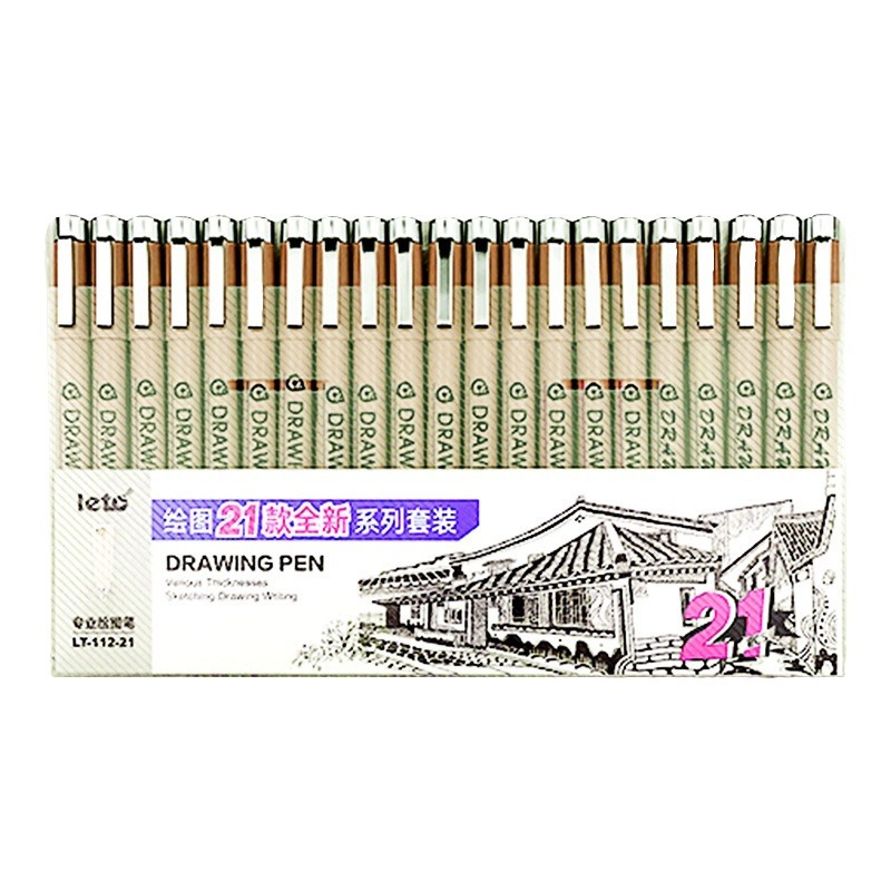 Drawing Pen Art Student Painting Architectural Design Special Stroke Pen Waterproof Needle Pen Can Add Ink Hook Line Marker Pen