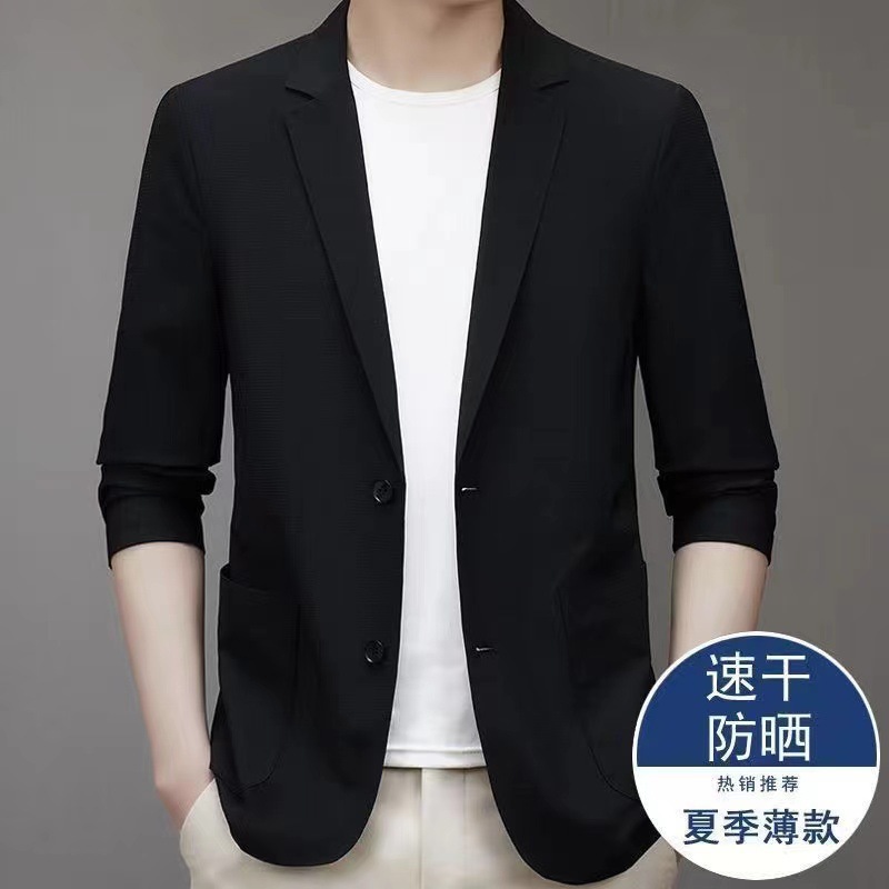 Spring and Summer New Style Large Size Light and Mature Men's Casual Small Suit Thin Business Suit Jacket for Women