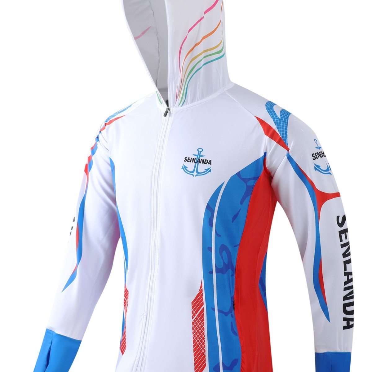 New summer sunscreen clothing breathable ice silk sunscreen clothing for men and women with outdoor fishing clothing printable logo