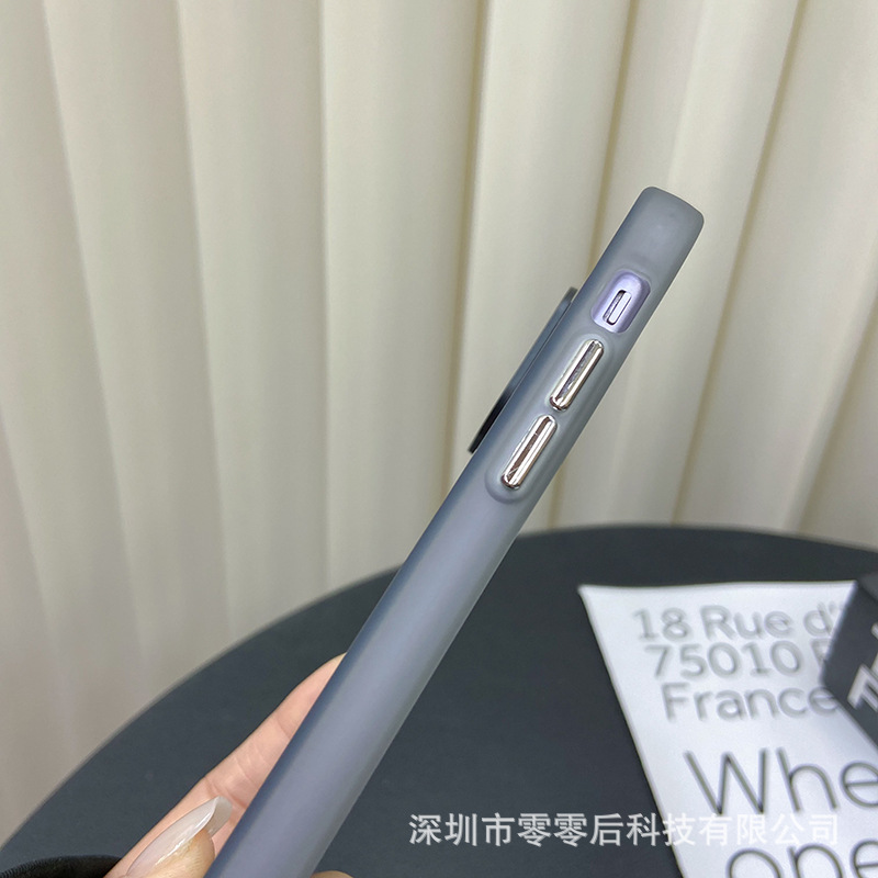 Aviation figure for Apple 15 color silver iPhone14pro creative 13/11promax matte 16 protective cover