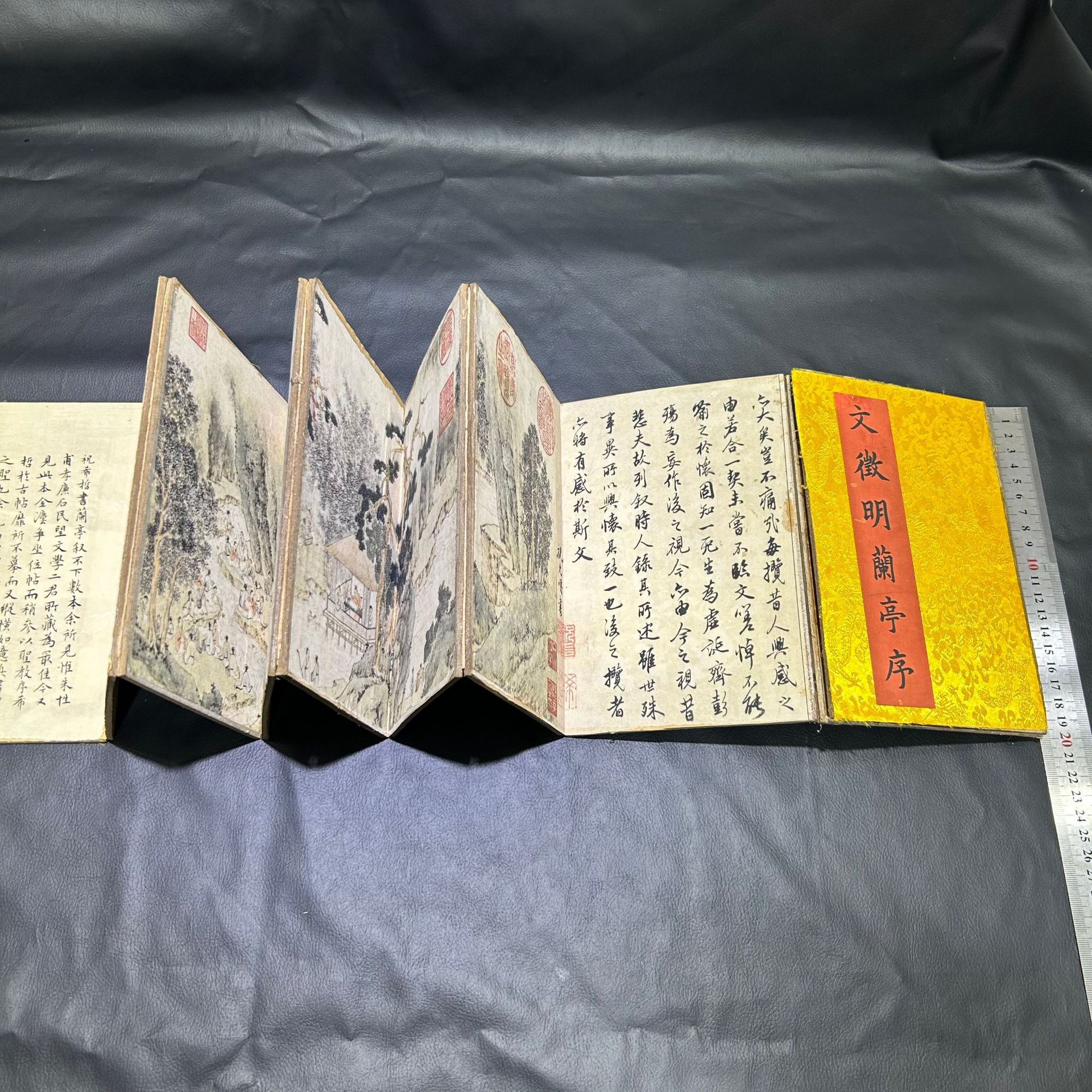 Antique Celebrity Art Album Manufacturer Direct Sales Professional Distribution Li Ke Ruan, Zhang Daqian, Tang Yin, Xu Beihong