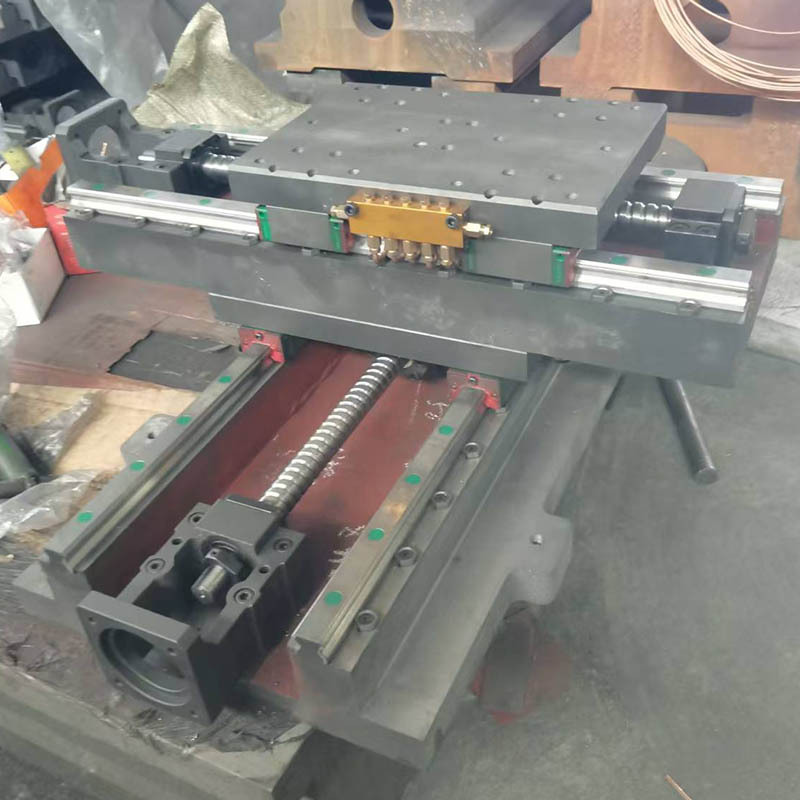 Mechanical Slide Table Machine Tool Cnc Mechanical Slide Table Machinery Equipment Cross Cnc Cast Iron Linear Rail Machine Tool Slide Table