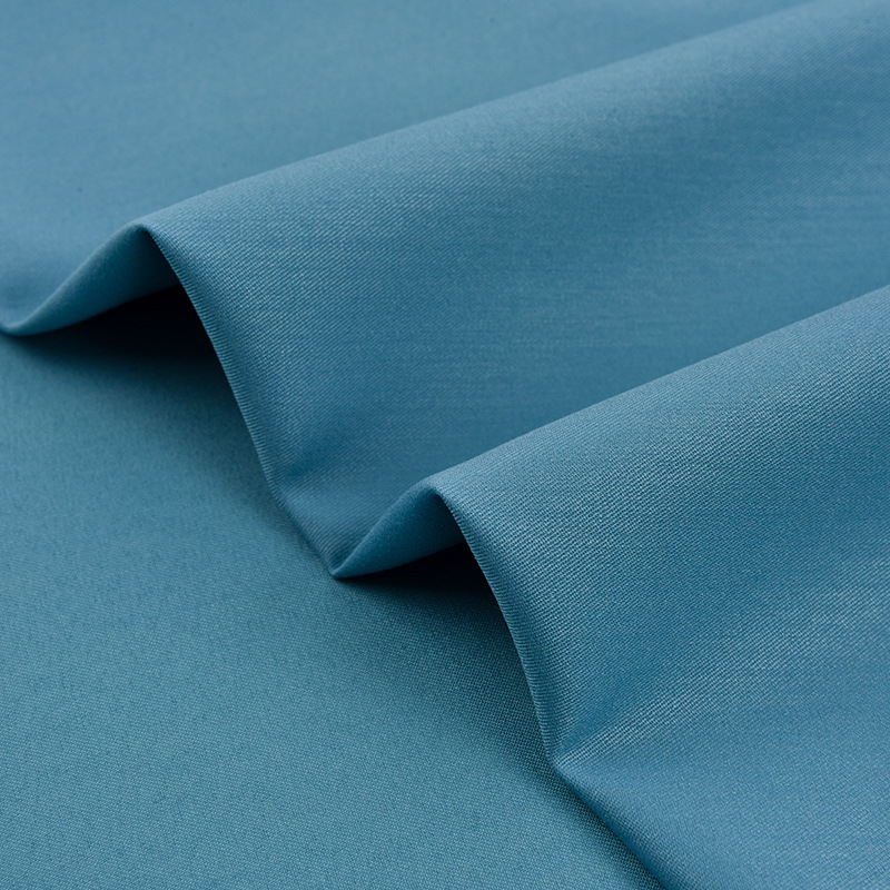 TR stretch fine twill anti-wrinkle shirt fabric for men and women dress pajamas fashion fabric
