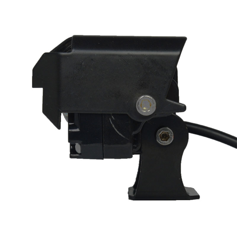 Three-eyed motorcycle spotlight near Huang Yuan white bright front headlight modified led electric motorcycle spotlight