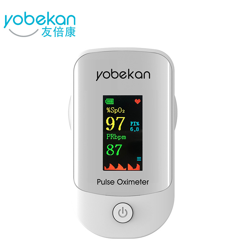 Youbeikang Cross-Border Wholesale Household Finger Clip-On Smart Detector Blood Oxygen Saturation Foreign Trade Pulse Oximeter