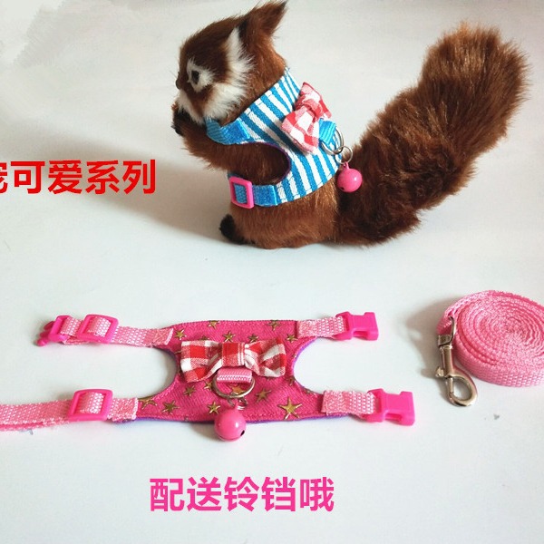 Одежда для мелких животных, Тоторо, веревочный нагрудник для морских свинок, наружный трос для кроликов, специальное устройство для натяжения Тоторо