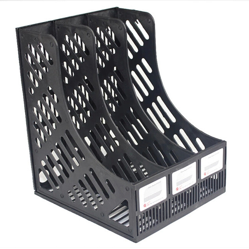 Office Supplies Desktop File Rack Plastic Storage File Frame A4 File Tray Multi-Layer Data Storage Rack Wholesale