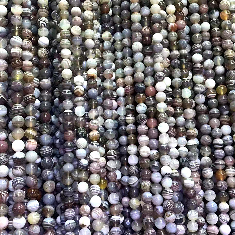 Natural crystal bracelet amethyst tourmaline ruby blue sapphire blue agate bracelet wholesale