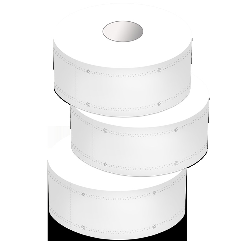 Large roll toilet paper hotel special large plate paper Commercial Full box wholesale toilet toilet tissue household affordable