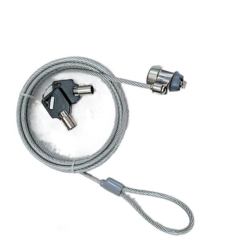 Laptop lock F & K new second generation odorless thick steel wire rope 1.8 m notebook key lock anti-theft lock