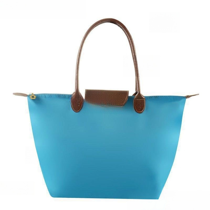 Dropshipping Women's Shoulder Portable Dumpling Bag Travel Storage Bag Dumpling Bag Foldableing Shopping Bag Mommy Bag