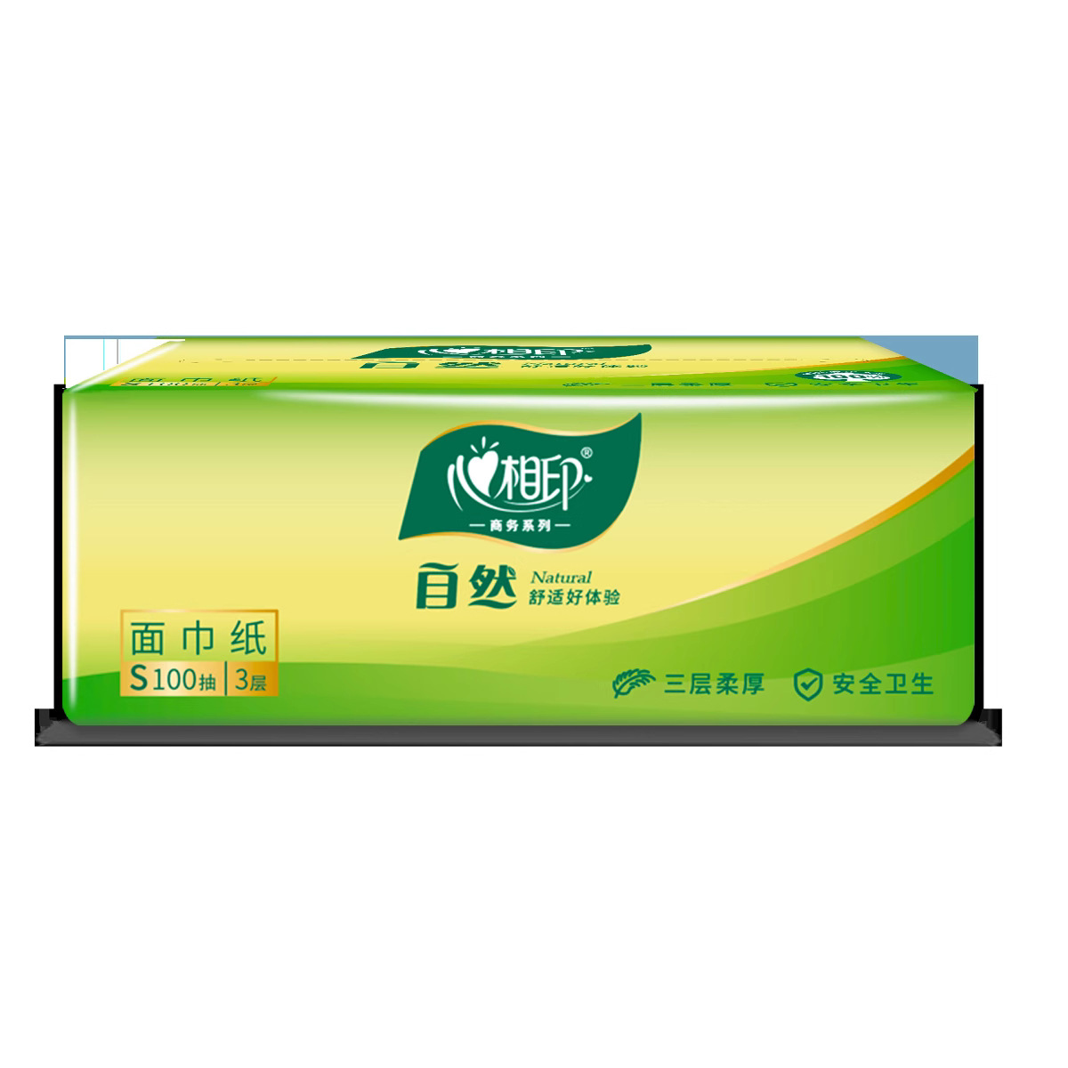 Heart-To-Heart Tissue Paper S Size Large Pack 100 Baby Facial Tissue Household Full Box Affordable Toilet Paper Tissue