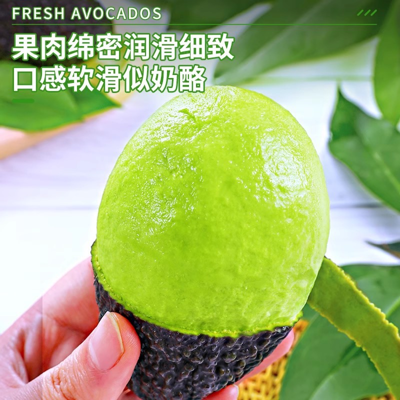 Avocado Fresh Fruit Ready-To-Eat Peruvian Seasonal Baby Food Supplement Large Fruit Large Crocodile Fruit Free Shipping