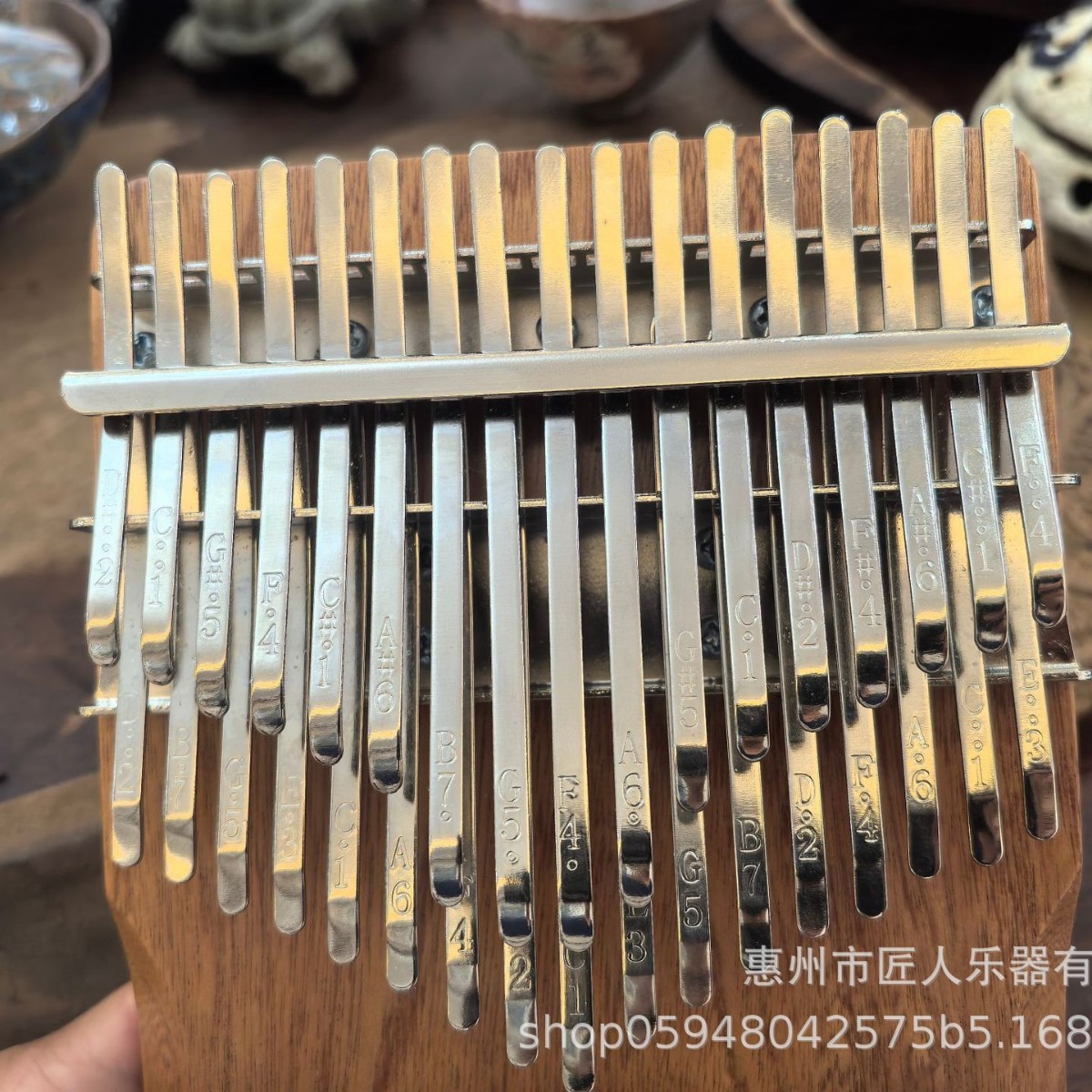 34-Tone Thumb Kalimba Keys 34-Key Kalimba Notes Cross-Border Distribution