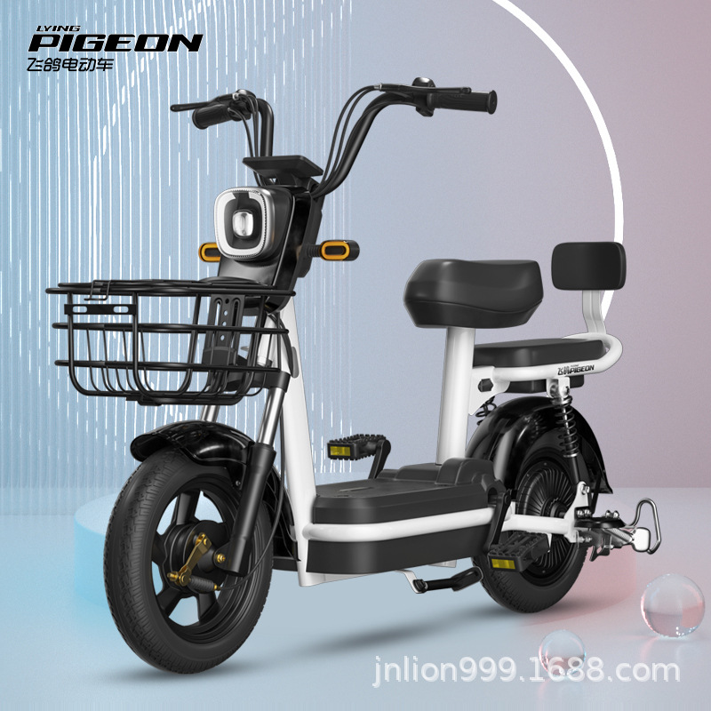 2024 Flying Pigeon New Electric Bicycle Adult Battery Car New GB Brand Small Power Scooter