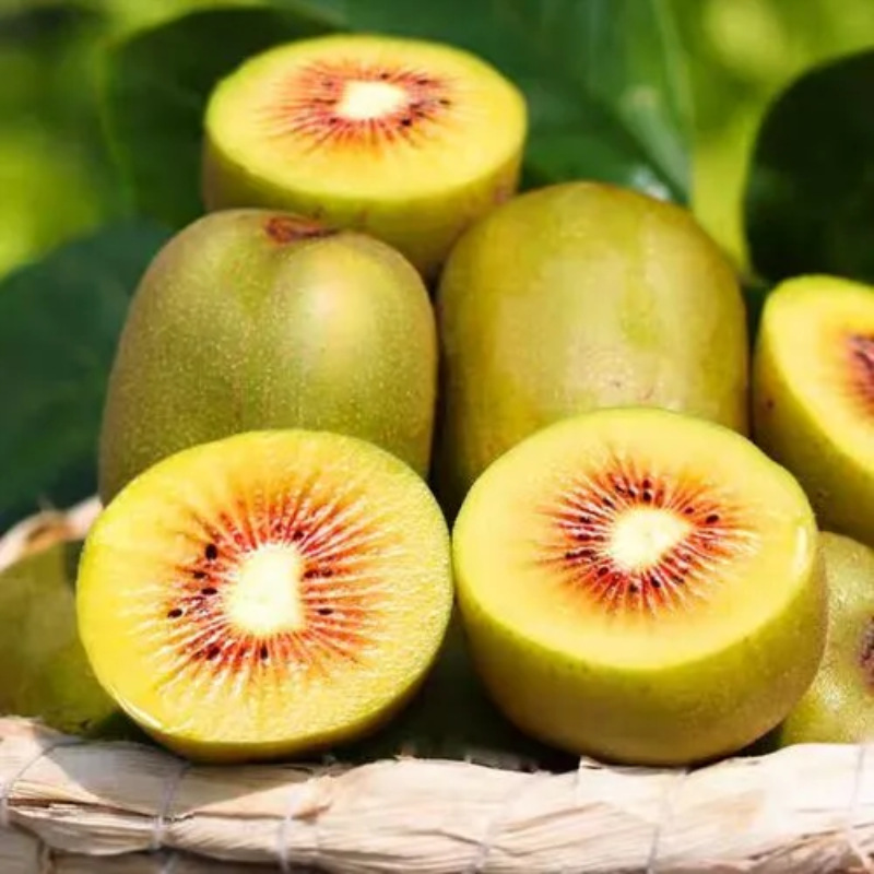 Sichuan Red Heart Kiwi Fresh Fruit Whole Piece Free Shipping Red Heart Kiwi Fruit Dropshipping